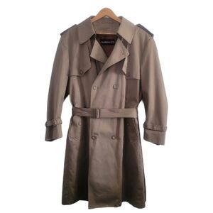 CHARLES KLEIN Trench Coat - Taupe/Beige Mens US L